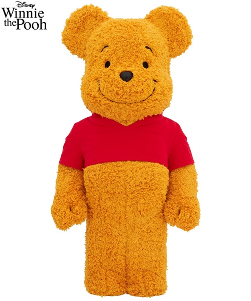 フィギュア BE@RBRICK Winnie the Pooh COSTUME Ver.（PILE FABRIC）1000％