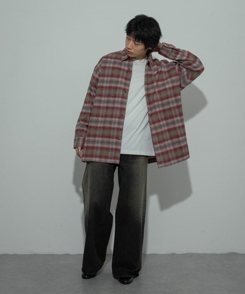 シャツ 「ユニセックス」ヘビーネルオンブレーチェックシャツ メンズ レディース | SENSE OF PLACE by URBAN RESEARCH | 15