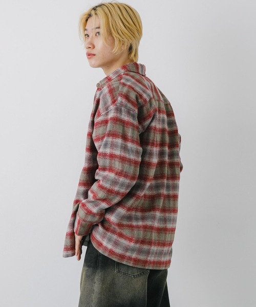 シャツ 「ユニセックス」ヘビーネルオンブレーチェックシャツ メンズ レディース | SENSE OF PLACE by URBAN RESEARCH | 20