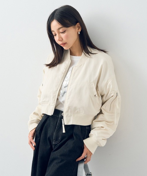 韓国 ボリューム袖リバーシブル MA-1 可愛い おしゃれ kout0009_04.jpg