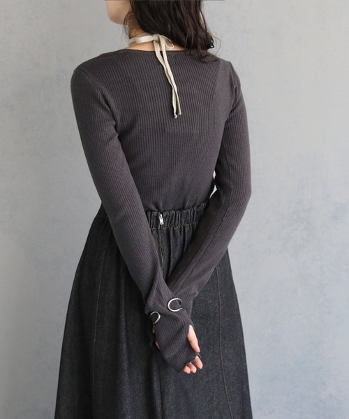 &g'aime（アンジェム） ニット セーター 「＆g'aime」ストラップ