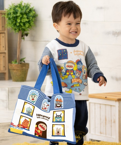 ANPANMAN KIDS COLLECTION パジャマ おやすみセット2024 ブルー