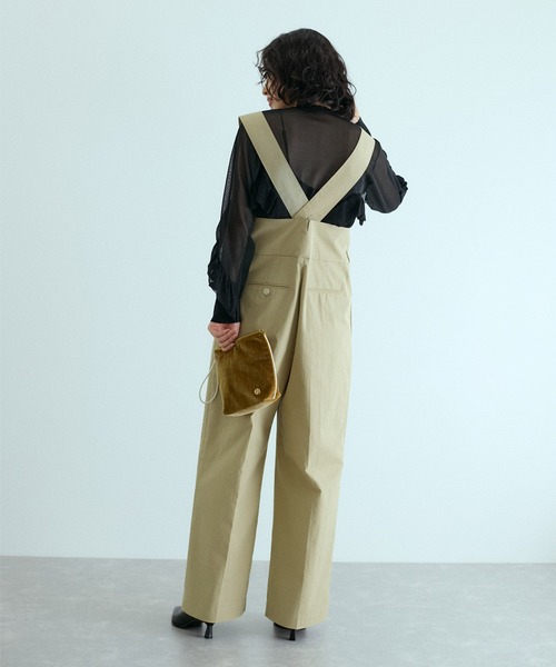 ADAM ET ROPE' サロペット オーバーオール スラックスサロペット