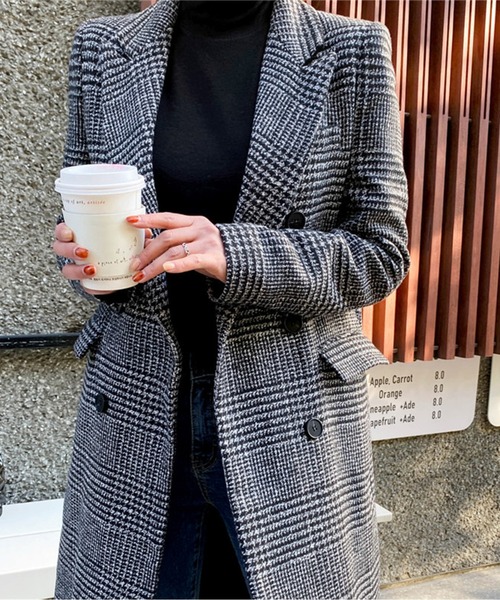 Maison Martin Margiela グレンチェックチェスターコート Maison Margiela（旧Maison Martin Margiela） - Maison