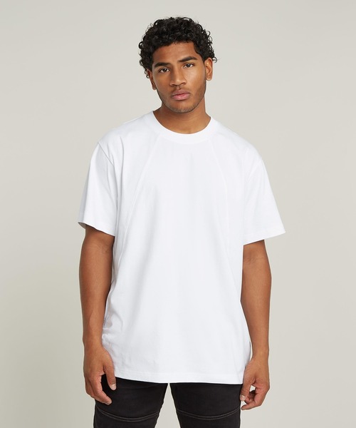 送料込★G-Star★Seam Detail Loose Tシャツ G-STAR RAW tシャツ SEAM DETAIL LOOSE T-SHIRT/シーム