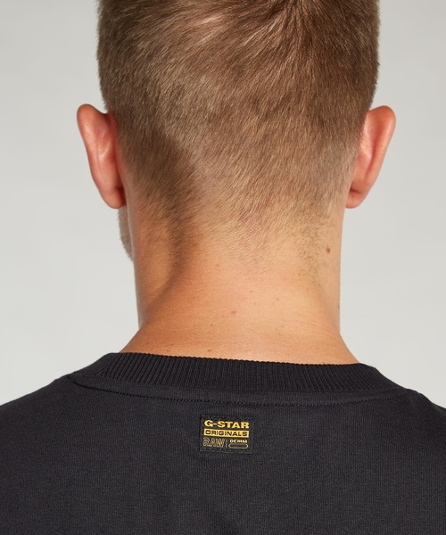 送料込★G-Star★Seam Detail Loose Tシャツ G-STAR RAW tシャツ SEAM DETAIL LOOSE T-SHIRT/シーム