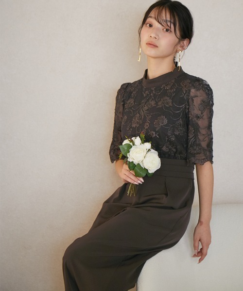 Jolie et パンツドレス 「結婚式・パーティードレス」スタンド