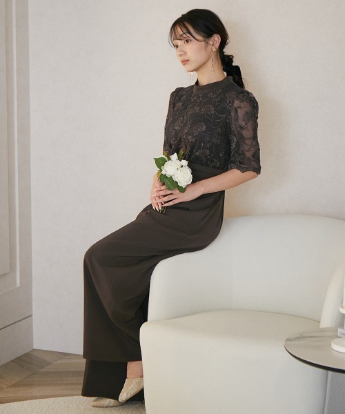 Jolie et パンツドレス 「結婚式・パーティードレス」スタンド