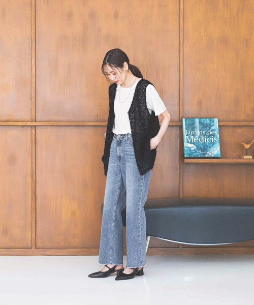 ジーンズ デニム デニムパンツ GOODデニムフレアパンツ/209743 レディース | GLOBAL WORK | 10