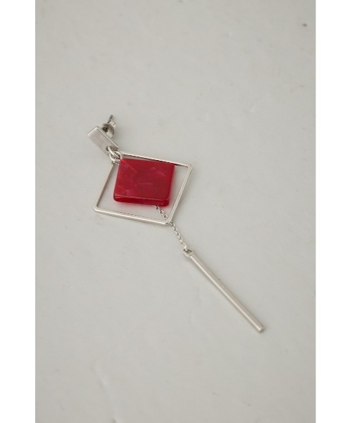 AZUL BY MOUSSY（アズールバイマウジー） ピアス アクリル×メタル 