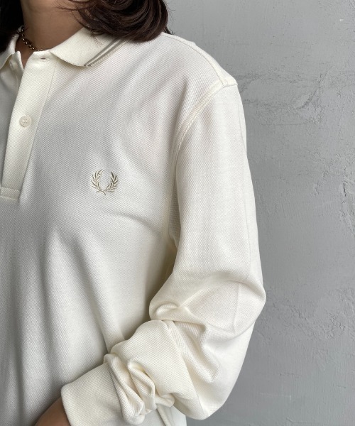 FRED PERRY 「FRED PERRY」 半袖ポロシャツ S アイボリー