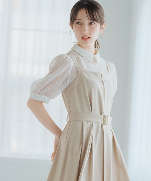 MISCH MASCH（ミッシュマッシュ） ブラウス シャツ 半袖 リボン