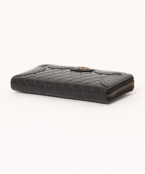 【ANNA SUI】即対応 エレノア ラウンド長財布 アナスイ ANNA SUI エレノア ラウンド長財布 （クロ） -人気