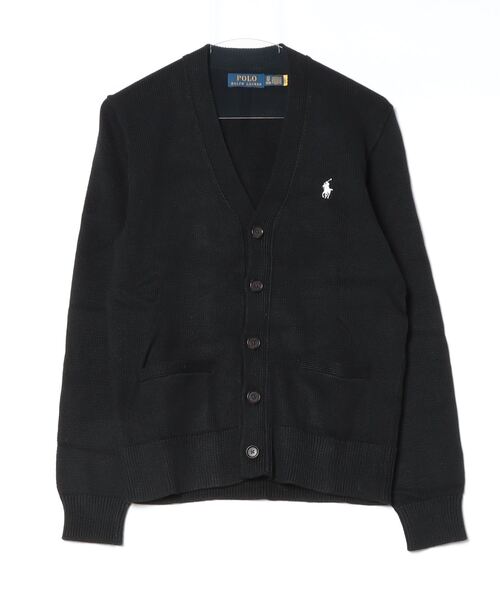 POLO RALPH LAUREN カーディガン コットン Vネック メンズ