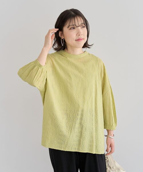 Green Parks ブラウス シャツ インド綿 SET2点 刺繍ブラウス+