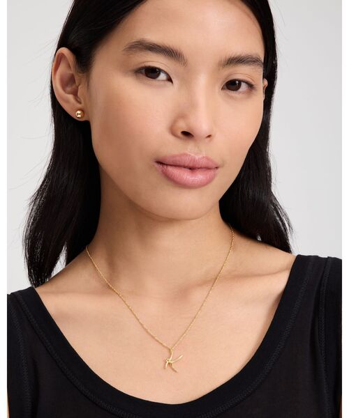 kate spade ★ワンインアミリオン チェーンチャームネックレス★ One In A Million Chain & Crystal Necklace | Kate Spade New York