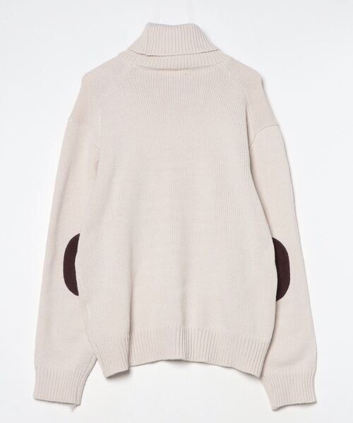 「ADMIX/ATELIER SAB MEN」 タートルネックニット 50 アイボリー メンズ_画像2