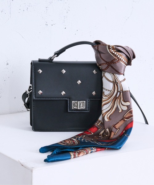 Ellno Loset（エルノロゼット） ショルダーバッグ スタッズショルダー