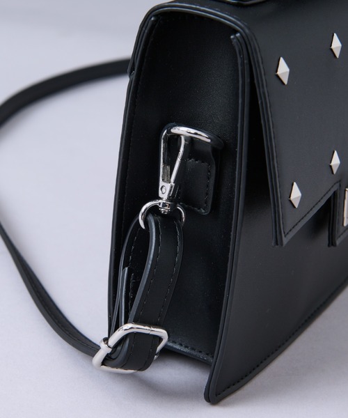 Ellno Loset（エルノロゼット） ショルダーバッグ スタッズショルダー