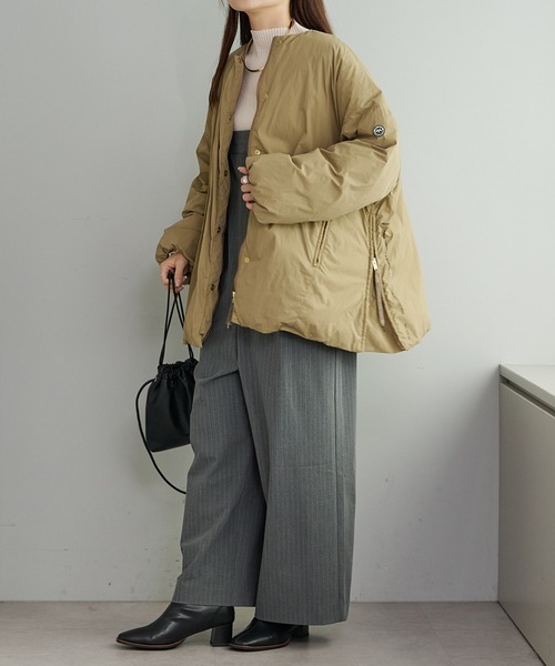 pual ce cin 「PUAL CE CIN」 ダウンジャケット FREE スミクロ