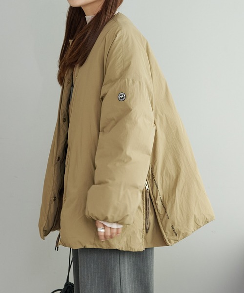 pual ce cin 「PUAL CE CIN」 ダウンジャケット FREE スミクロ