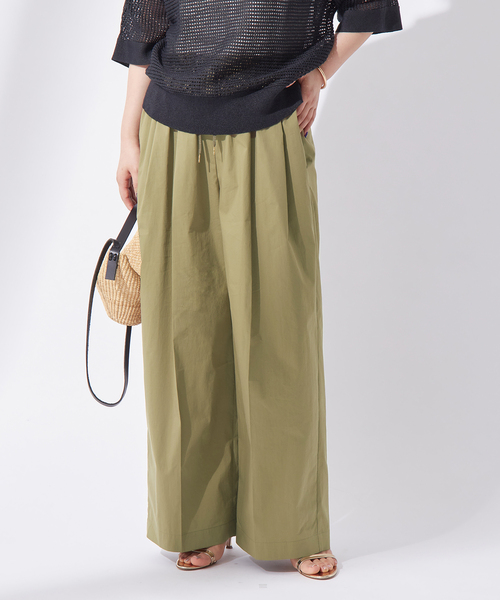 journalstandardluxe   ツイル イージーワイドパンツ journal standard L'essage パンツ 「追加3」タイプライター