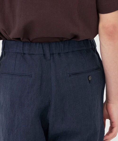 パンツ マリンカナパ ツータックイージーパンツ メンズの画像