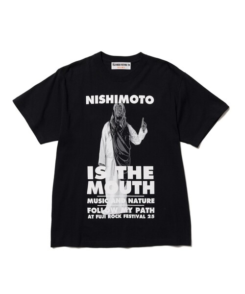 NISHIMOTO IS THE MOUTH tシャツ 「MEN」FUJI ROCK FESTIVAL'25