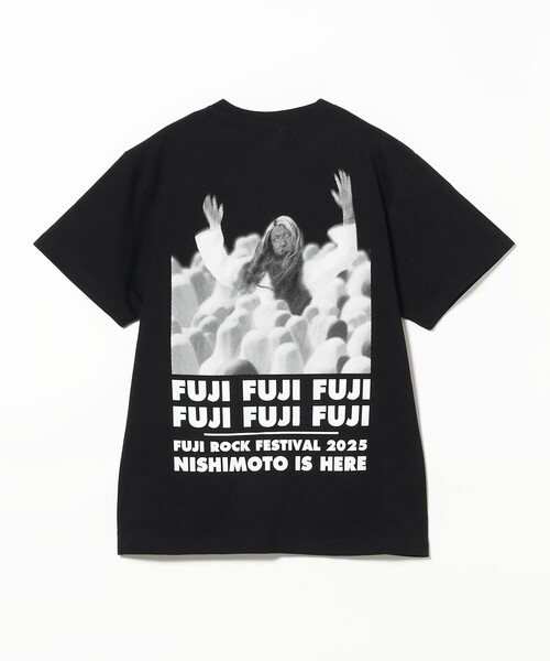 BJC TMGE FUJI ROCK FESTIVALコラボ Tシャツ 黒/L FUJI ROCK '25 LOGO Tシャツ - FUJI ROCK FESTIVAL OFFICIAL