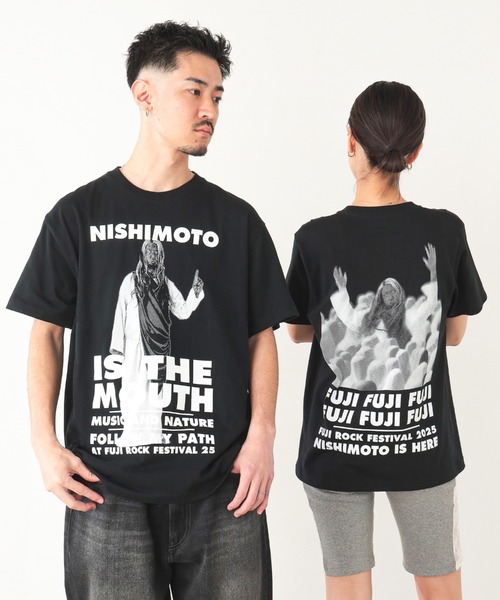 New Year Rock Festival 50tn Tシャツ NISHIMOTO IS THE MOUTH tシャツ 「MEN」FUJI ROCK FESTIVAL'25