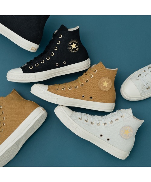 ALL STAR コンバース オールスター スニーカー GOLDLOGOPATCH HI