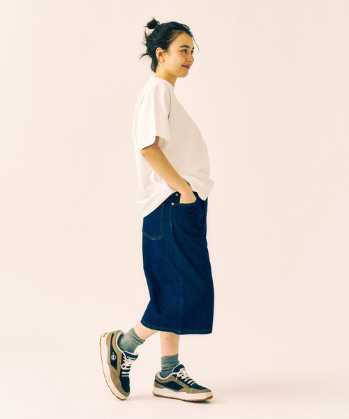 「Champion」 半袖Tシャツ MEDIUM サックスブルー メンズ