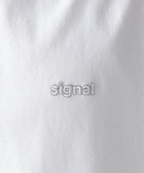 「SIGNAL SPORTS」 半袖Tシャツ MEDIUM ホワイト メンズ