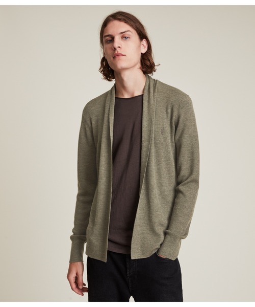 ALLSAINTS（オールセインツ） カーディガン S グレー メンズ