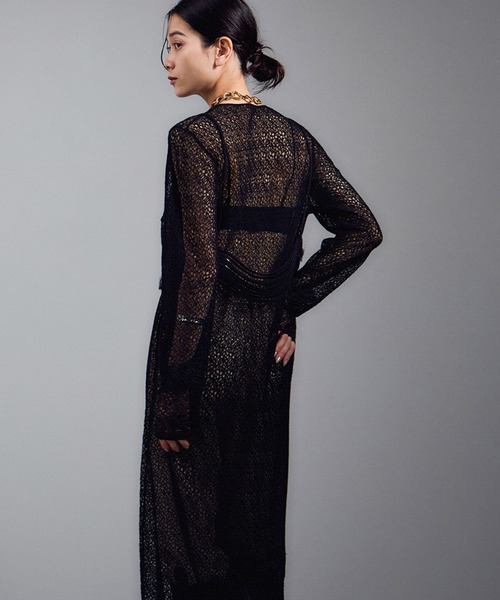 サロン アダム エ ロペ（SALON adam et rope’ ）/レースシアーワンピース SALON adam et rope'（サロン アダム エ ロペ） ワンピース レース