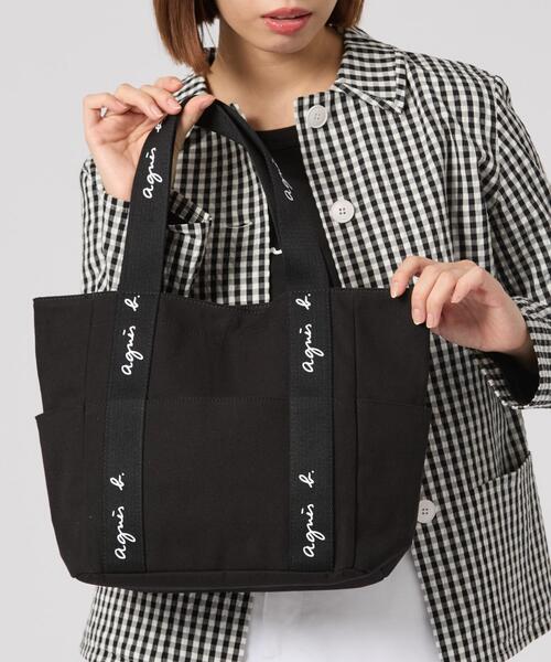 agnes b. 「agnes b.」 トートバッグ FREE ブラック レディース