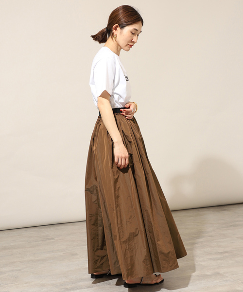 VERMEIL par iena 「VERMEIL iena」 ロングスカート 36 ブラウン