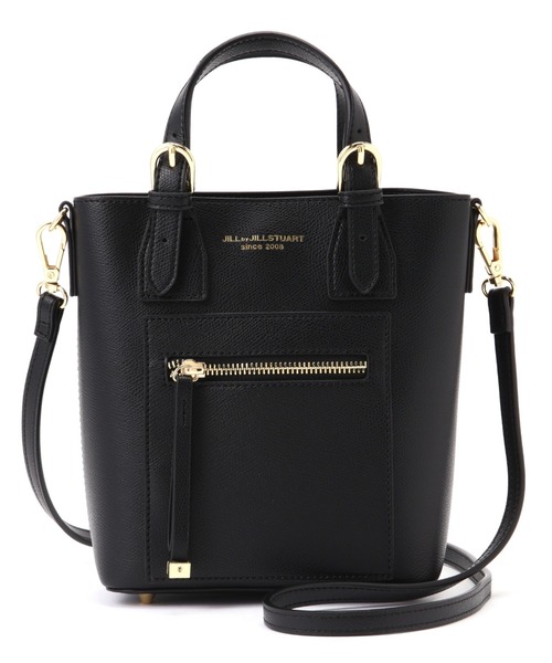 JILL by JILL STUART ブラックハンドバッグ　ショルダーバッグ JILL by STUART 「JILL STUART」 ショルダーバッグ FREE