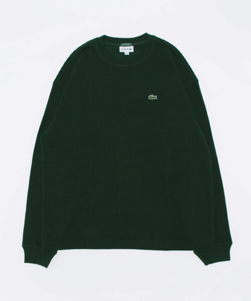 「LACOSTE」 長袖Tシャツ 4 グリーン メンズ