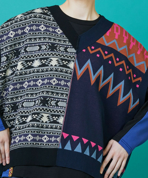 FRAPBOIS（フラボア） ベスト ジレ ノルディーネイティブ ベスト