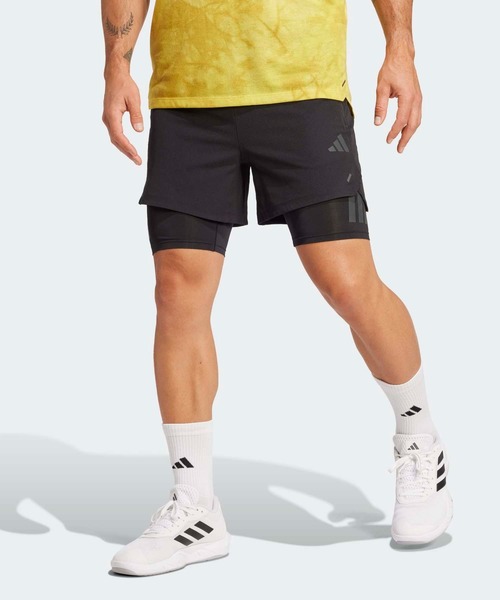 adidas パンツ 2-in-1 パワー ショーツ / ハーフパンツ