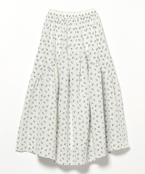 CAROLINA GLASER（カロリナ グレイサー） スカート フラワー サイド