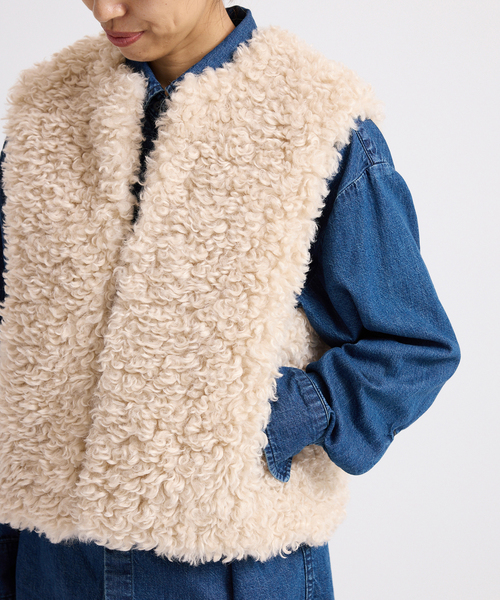 IENA(イエナ) ベスト ジレ TISSAVELカーリージレ レディース IENA(イエナ) ベスト ジレ TISSAVELカーリージレ レディース