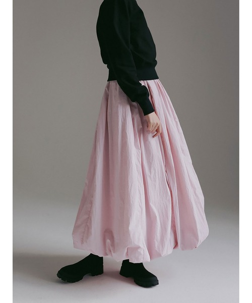 HER. スカート ワッシャーバルーンマキシスカート : ZOZOTOWN Yahoo!店