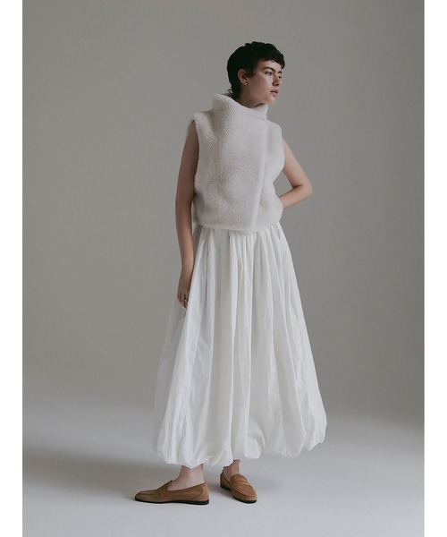 HER. スカート ワッシャーバルーンマキシスカート : ZOZOTOWN Yahoo!店