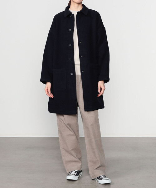 VETRA（ベトラ） ステンカラーコート コート | フェルテッドウール