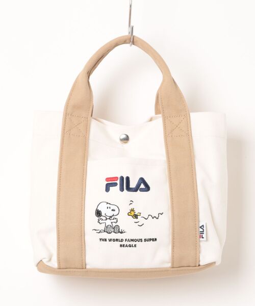 FILA（フィラ） トートバッグ 「FILA/フィラ」× PEANUTS ミニトート