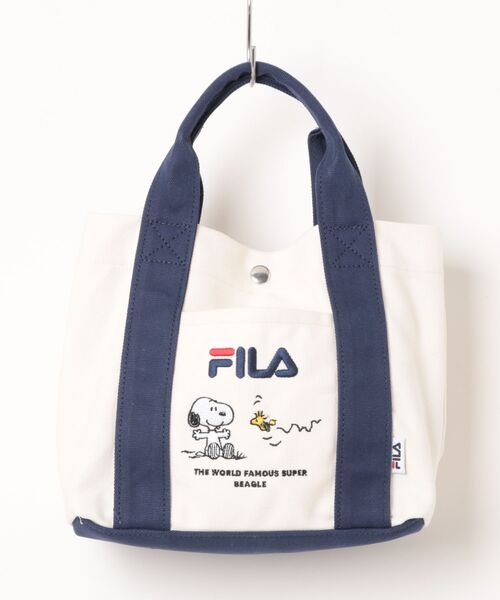FILA（フィラ） トートバッグ 「FILA/フィラ」× PEANUTS ミニトート