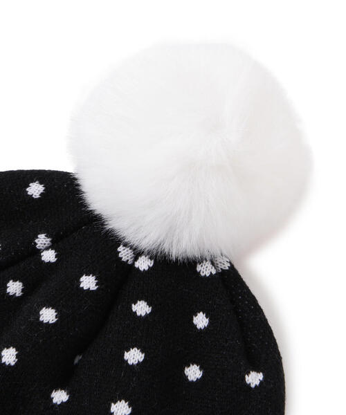 PEARLY GATES（パーリーゲイツ） キャップ 帽子 フェイクファー梵天