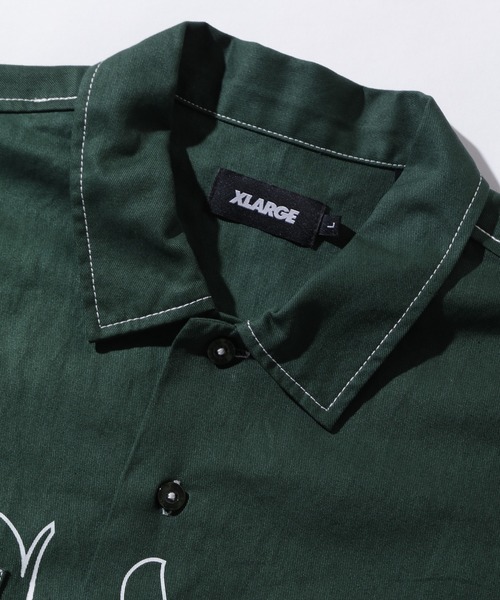 「XLARGE」 半袖シャツ M グレー メンズの画像